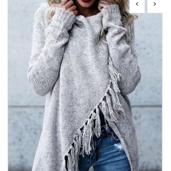 Sweaters - Wrap sweater